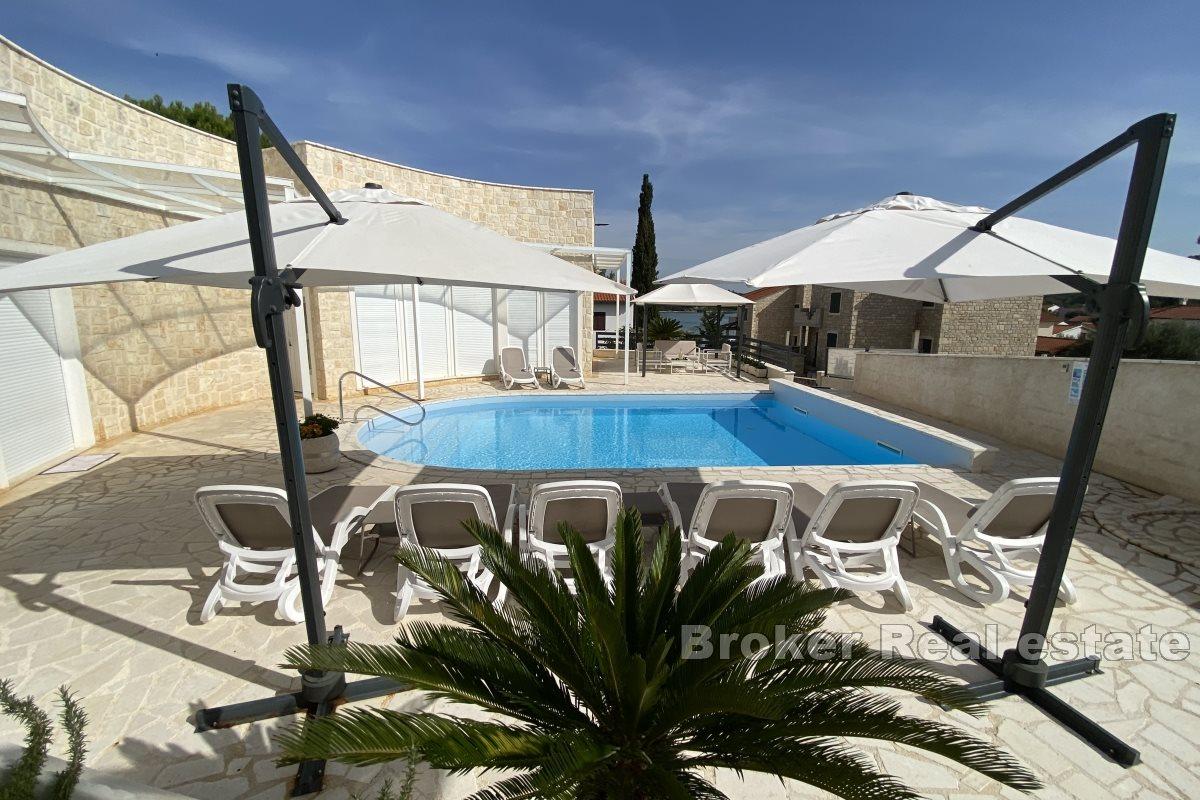 Two-unit villa with pool