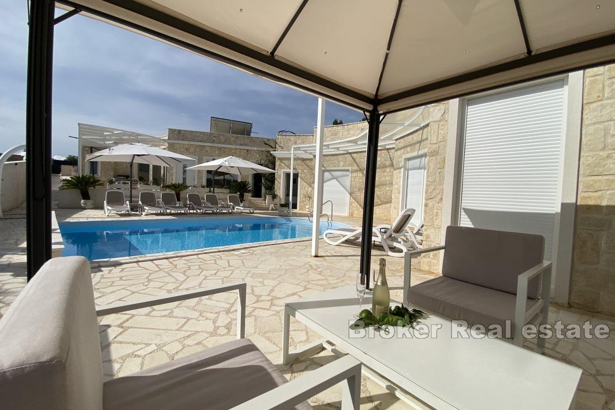 Two-unit villa with pool