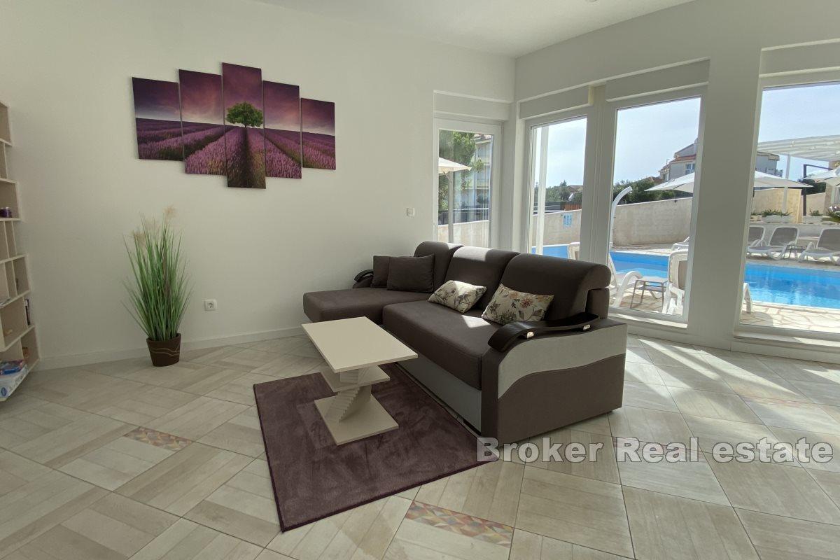 Two-unit villa with pool