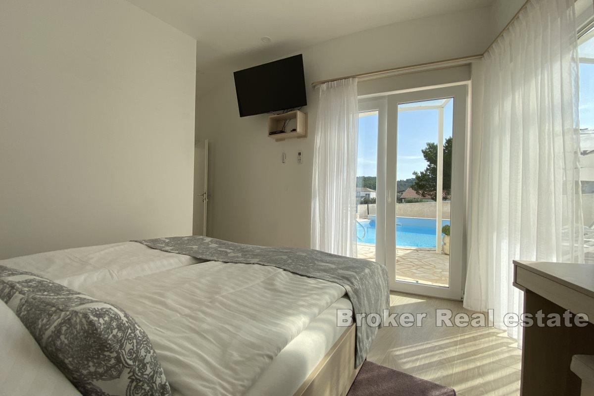 Two-unit villa with pool