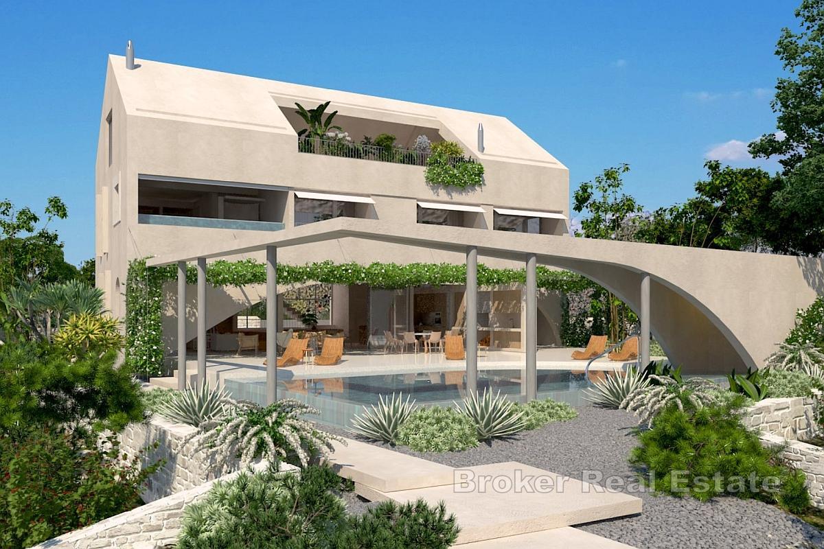 Grundstück mit freiem Blick und Baugenehmigung