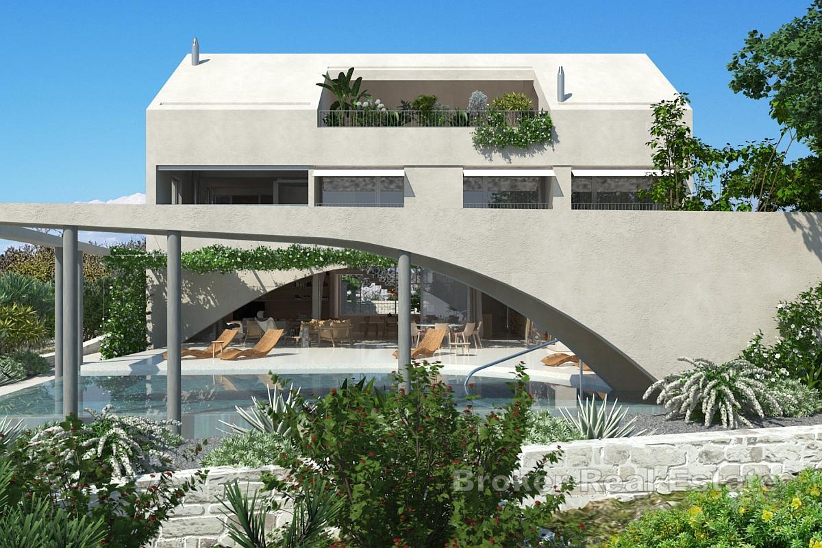 Grundstück mit freiem Blick und Baugenehmigung