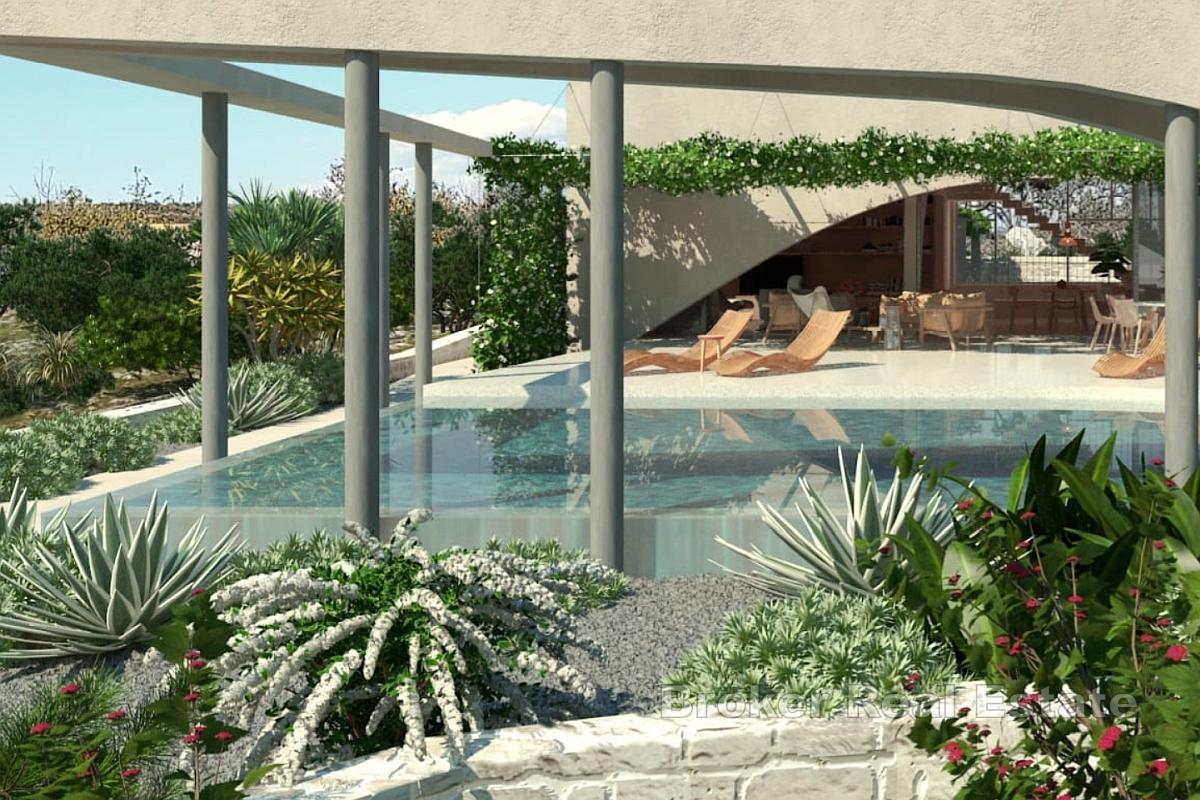 Grundstück mit freiem Blick und Baugenehmigung