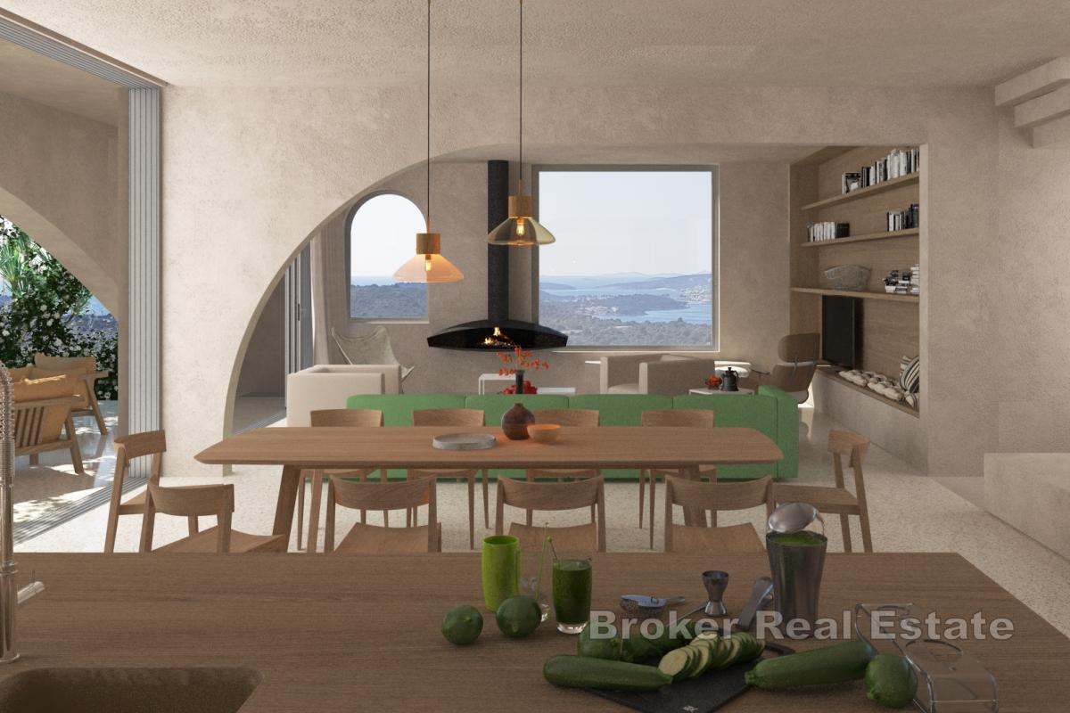 Grundstück mit freiem Blick und Baugenehmigung