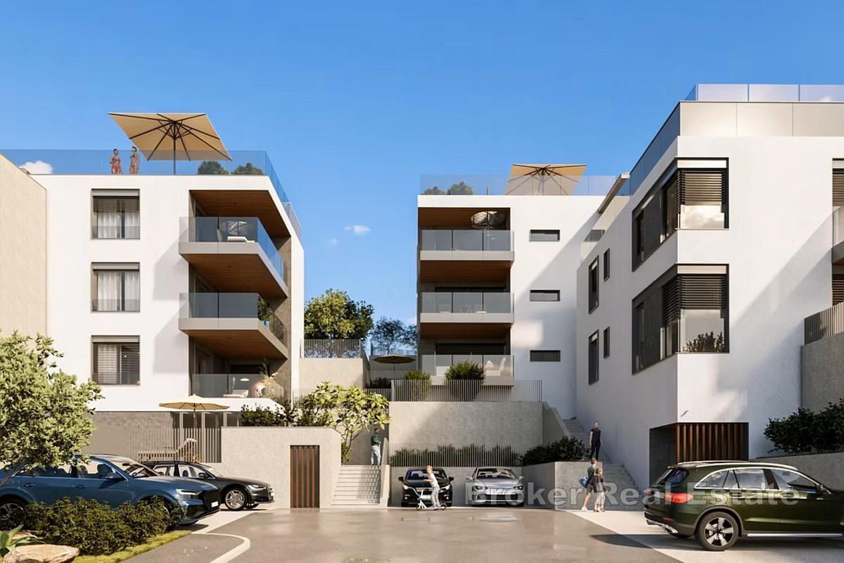 Bekväma lägenheter i ny byggnad