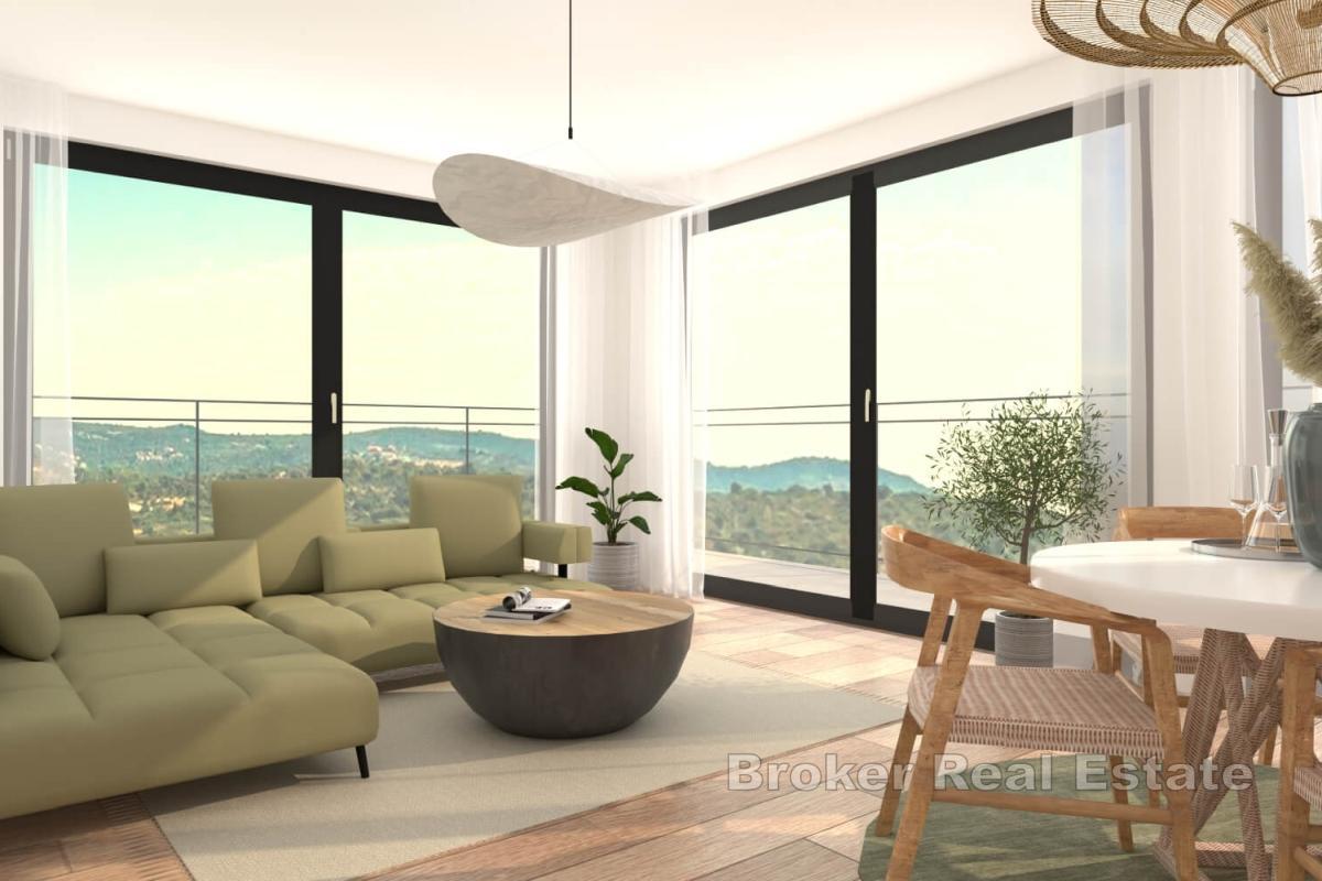 Atrakcyjny apartament z panoramicznym widokiem