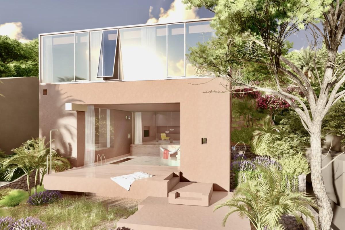 Building Plot with Approved Villa Byggetomt med prosjekt for luksusvilla