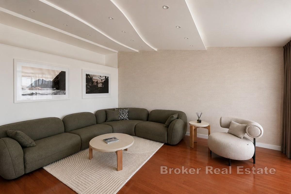 Przestronny apartament w pierwszym rzędzie od morza
