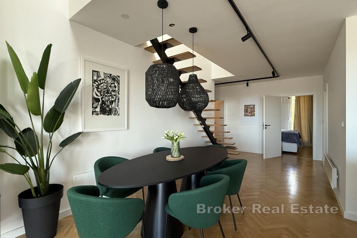 Modern lägenhet med havsutsikt