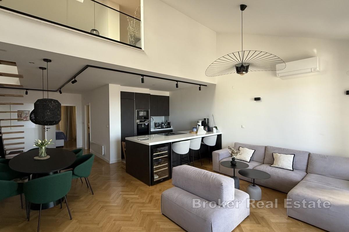 Modern lägenhet med havsutsikt