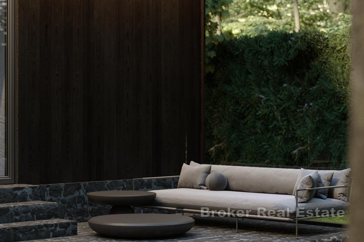 Designová vila v Národním parku Plitvická jezera