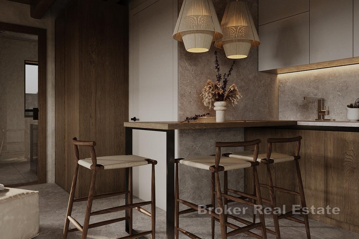 Designová vila v Národním parku Plitvická jezera