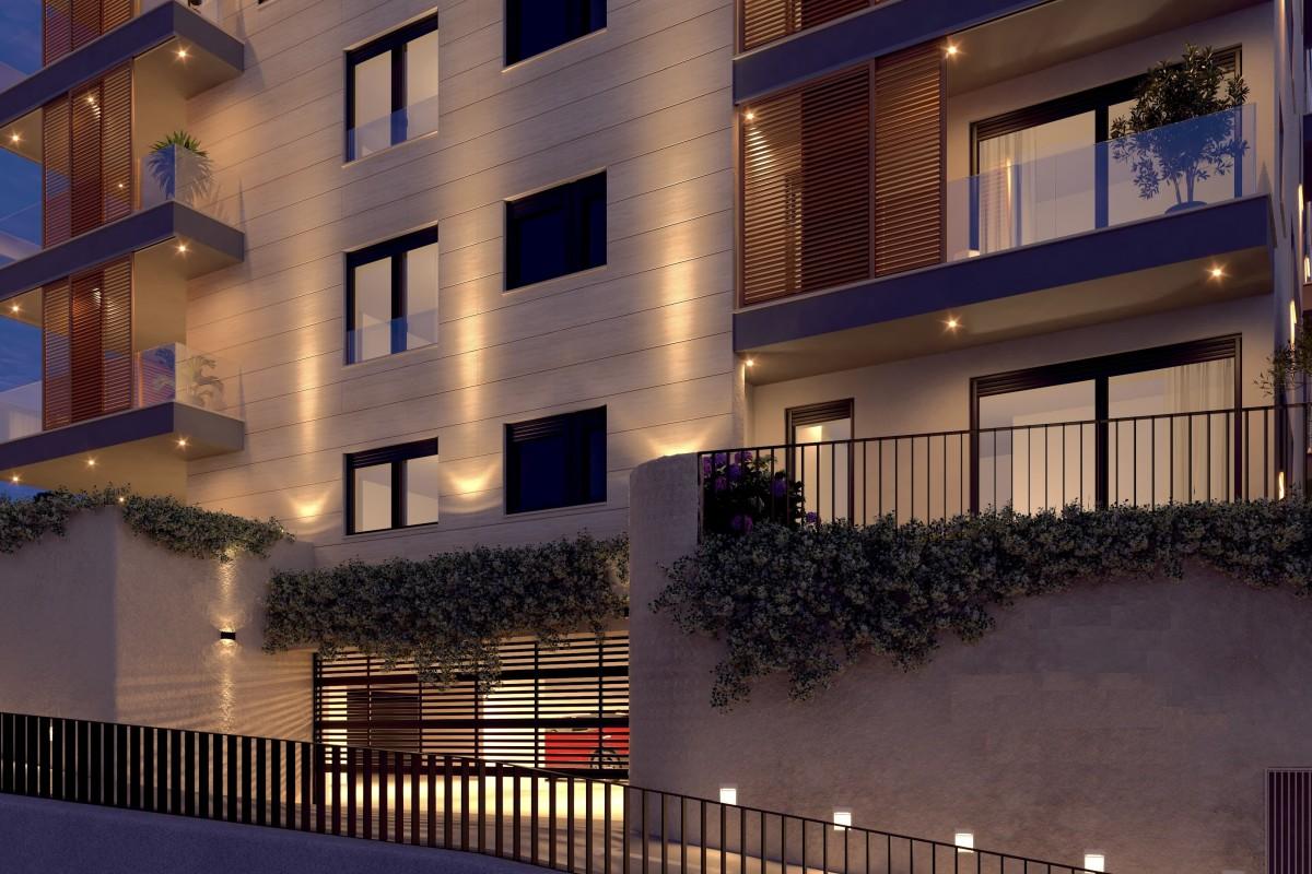 Apartament z jedną sypialnią w nowym budynku