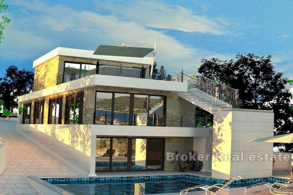 Unique building plot with sea view