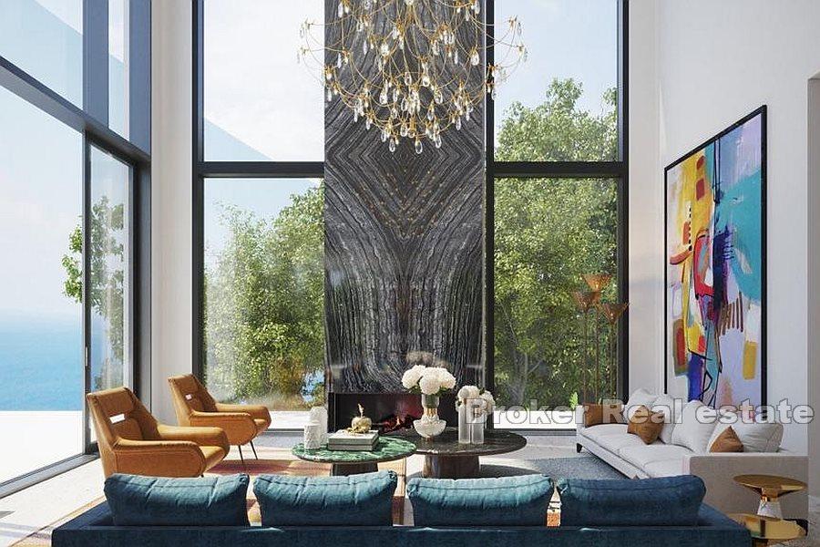 An extraordinary building plot with a villa project