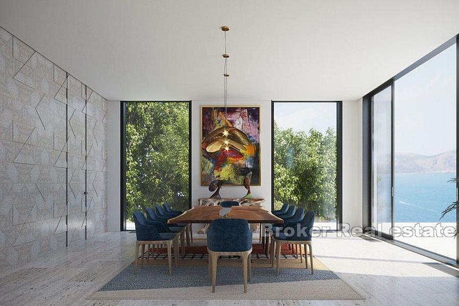 An extraordinary building plot with a villa project