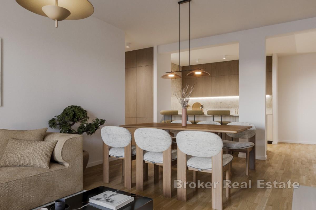 Appartement de deux chambres dans un immeuble neuf