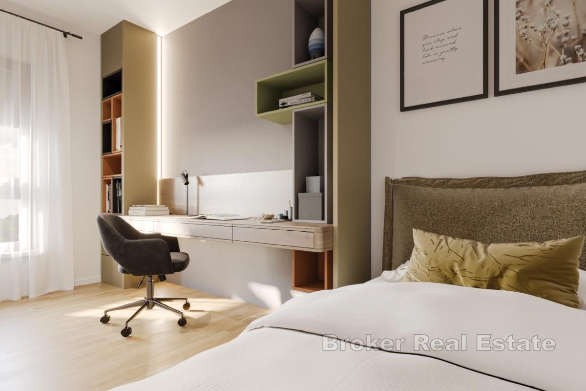 Appartement de deux chambres dans un immeuble neuf