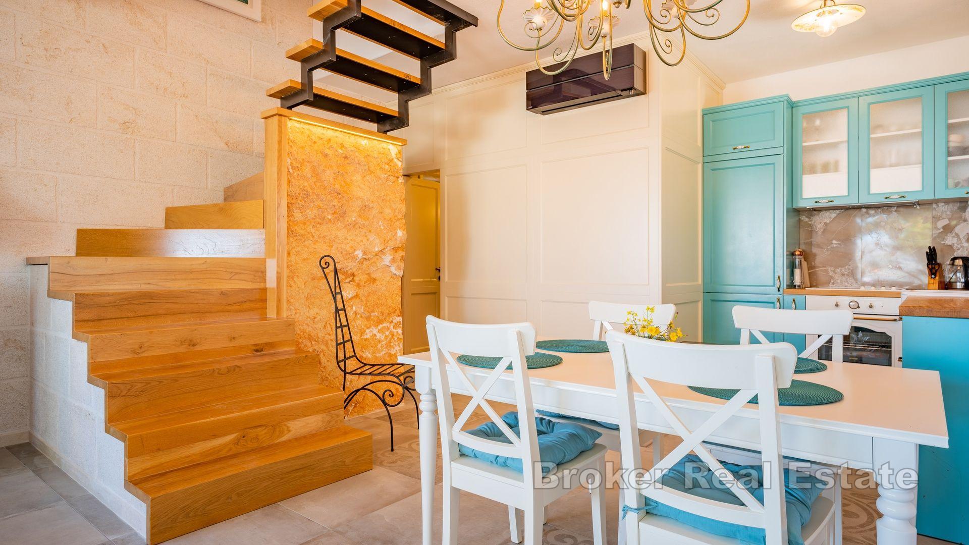 Sjarmerende hus med havutsikt