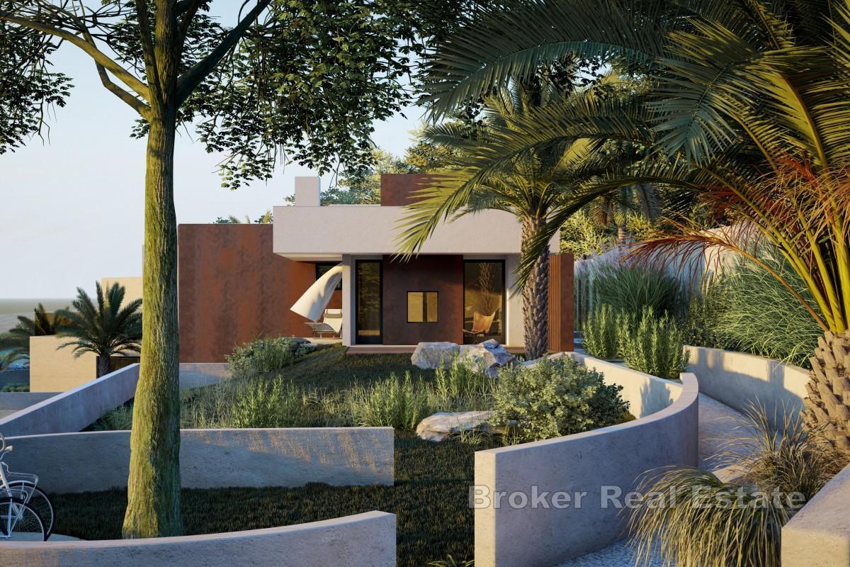 Terrain constructible attractif avec projet et vue mer