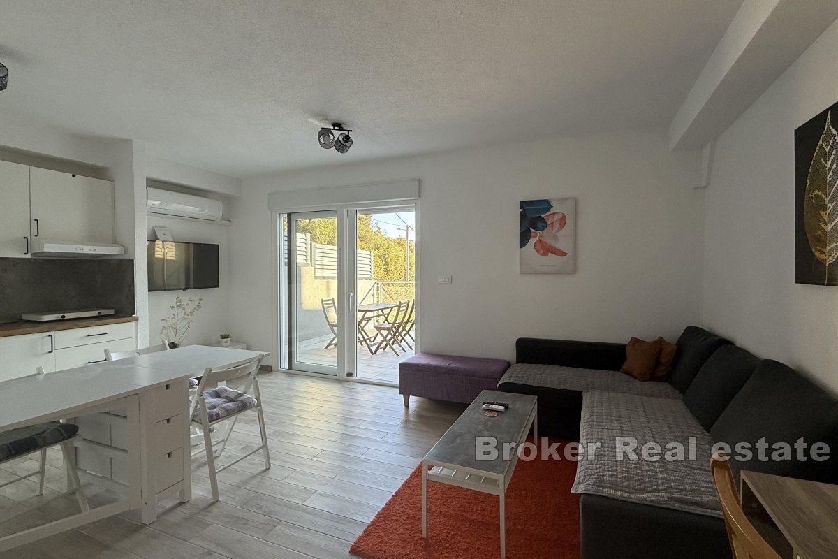 Sjarmerende leilighet med havutsikt