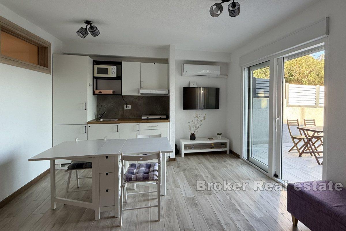 Sjarmerende leilighet med havutsikt