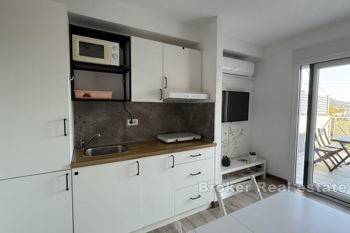 Sjarmerende leilighet med havutsikt