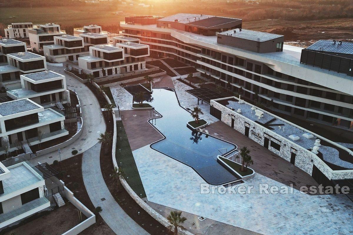 Nowoczesny ośrodek z apartamentami