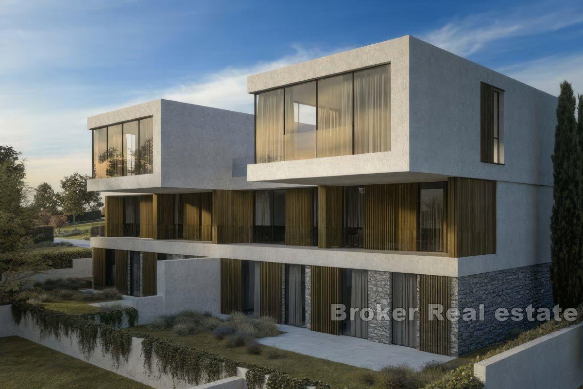 Villa jumelée contemporaine dans un complexe moderne