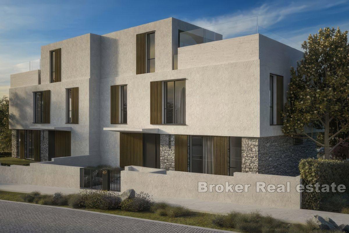 Urocza bliźniacza willa w ośrodku wypoczynkowym