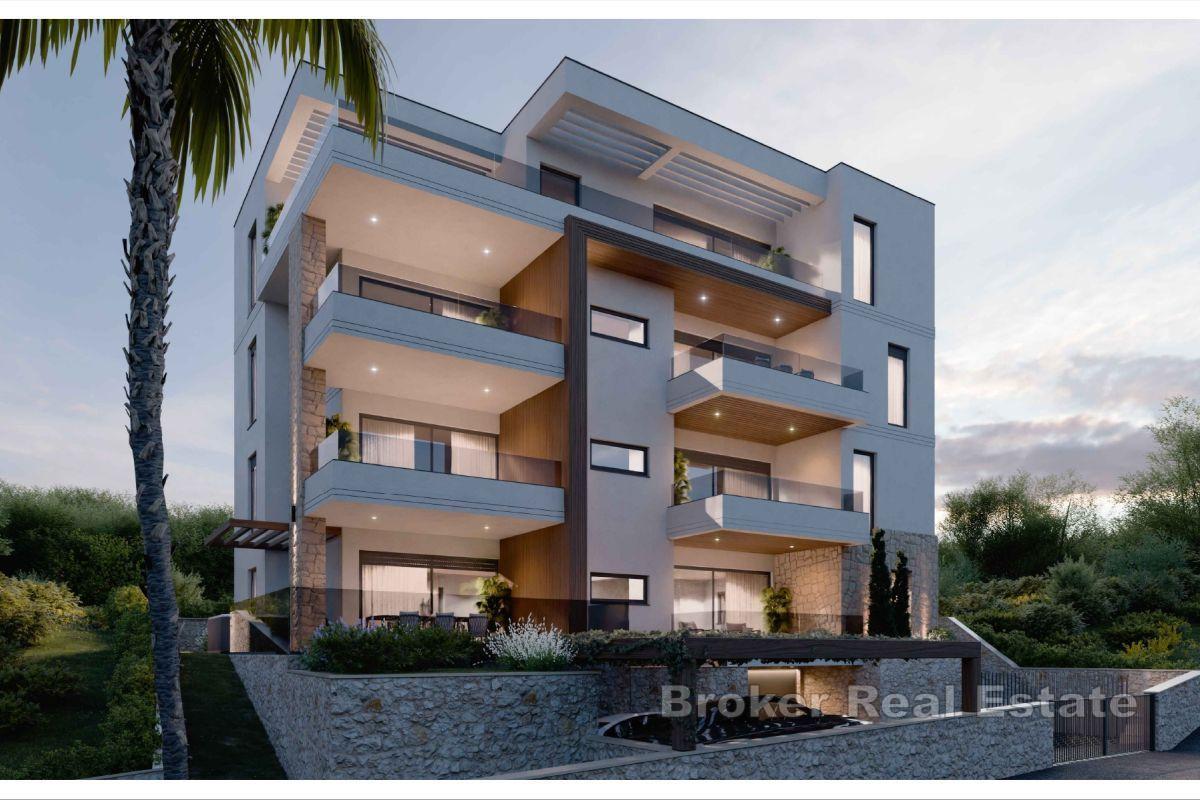 Luksusowy apartament z widokiem na morze w nowym budynku