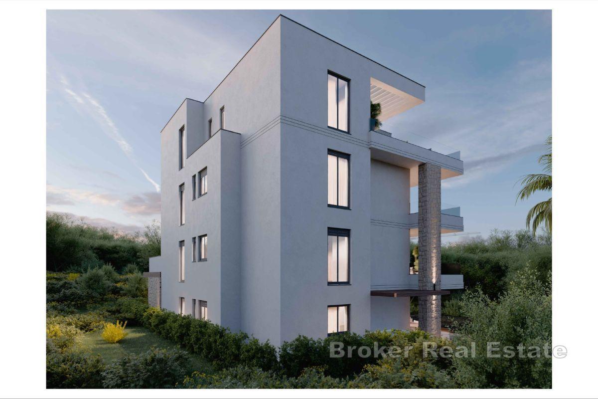 Luksusowy apartament z widokiem na morze w nowym budynku