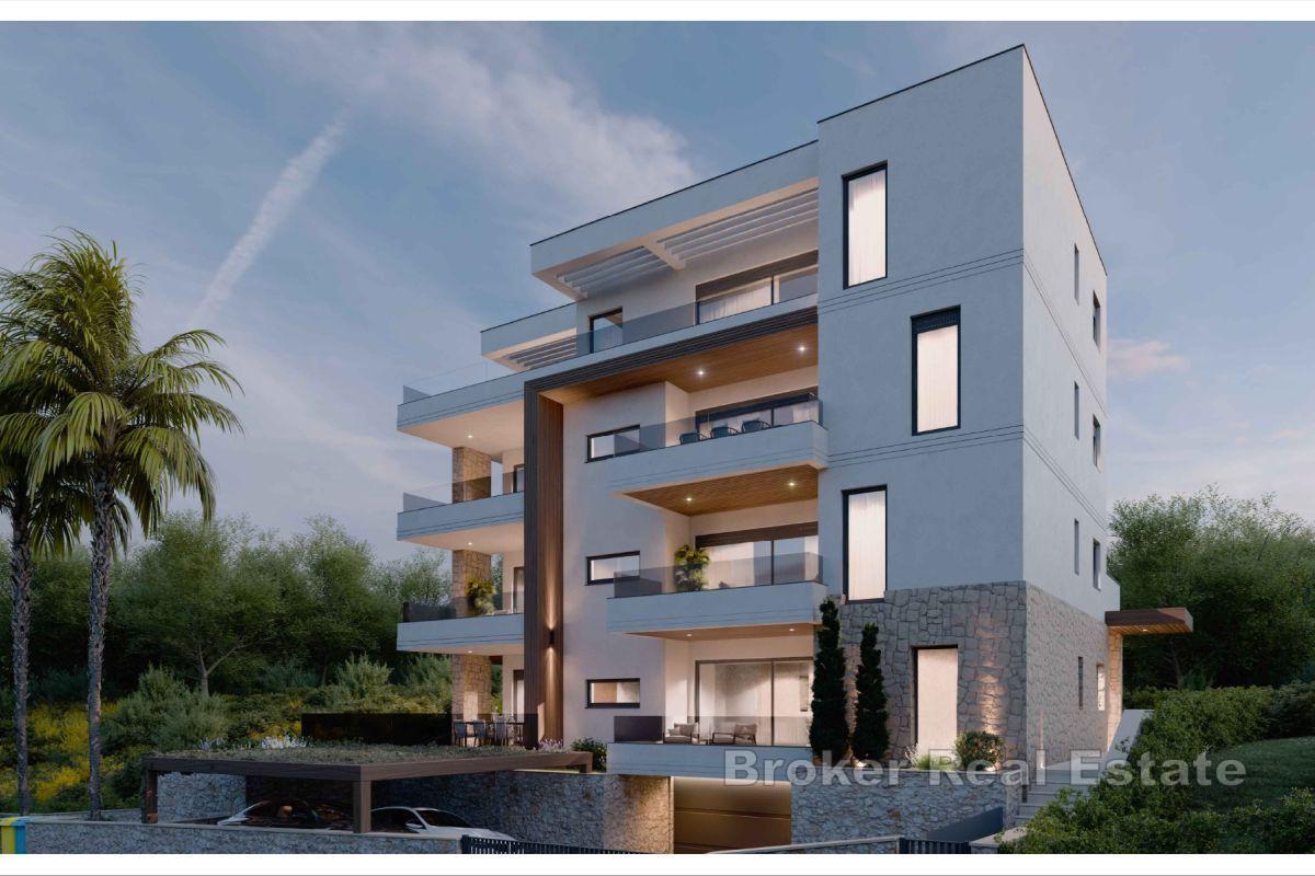 Luksusowy apartament z widokiem na morze w nowym budynku