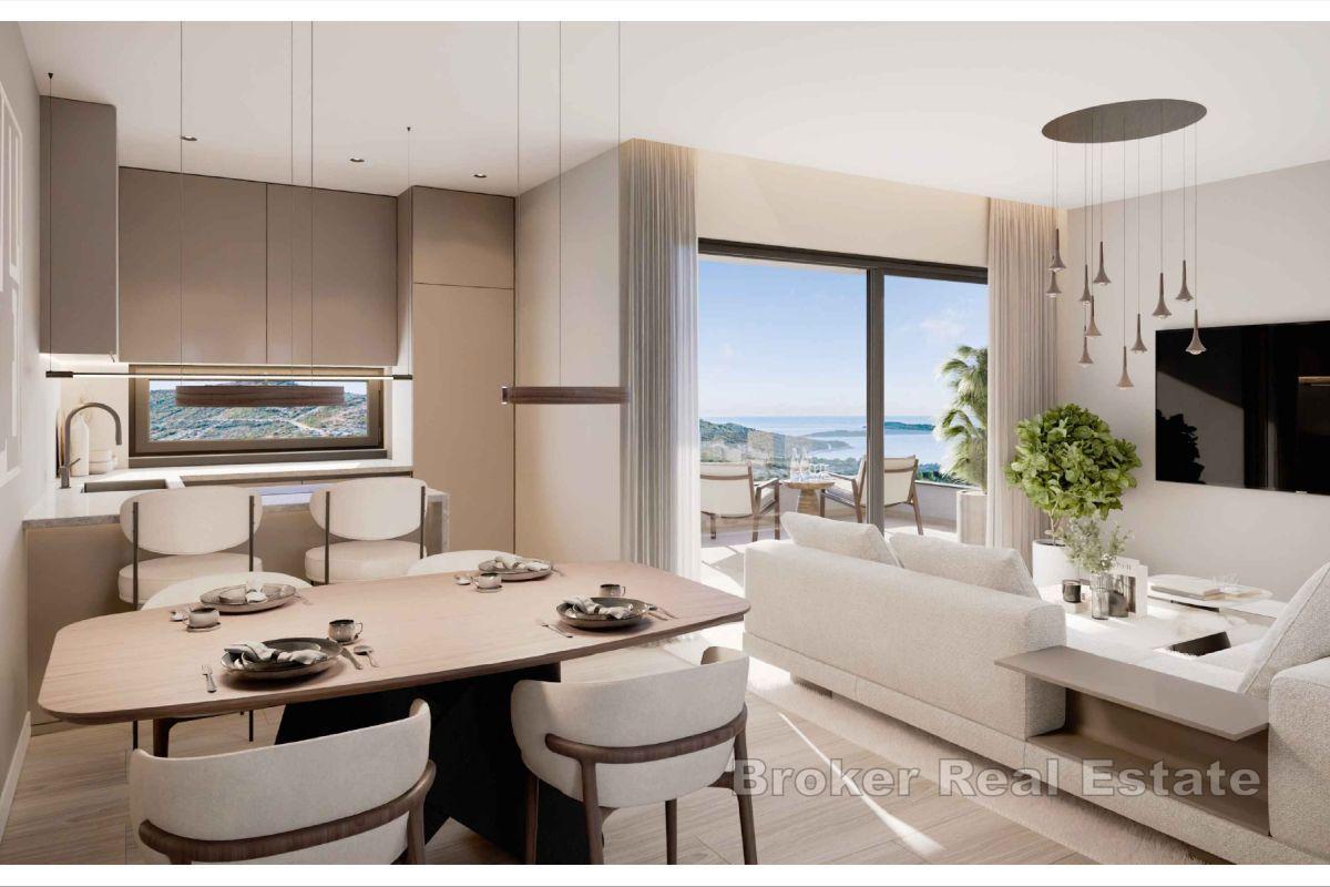 Luksusowy apartament z widokiem na morze w nowym budynku