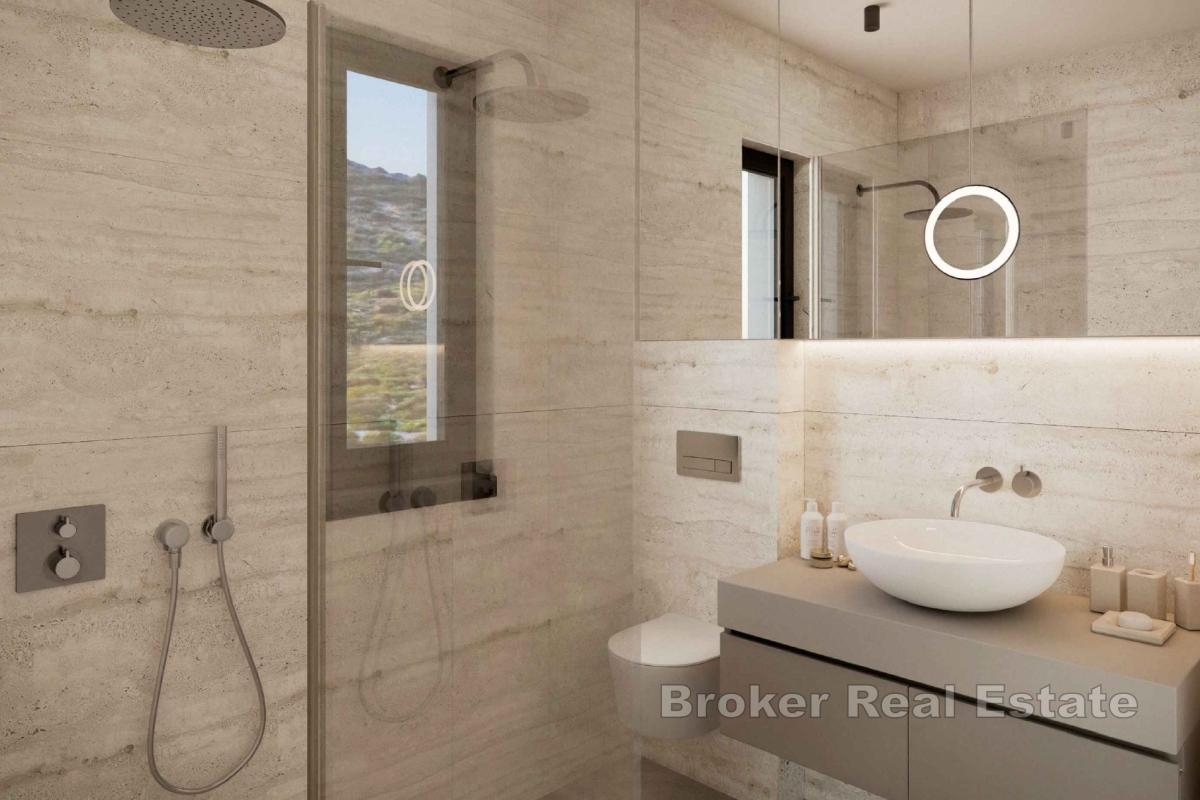 Nowoczesny apartament z widokiem na morze w nowym budynku