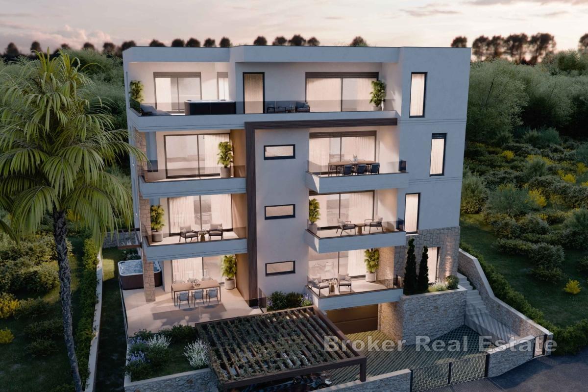 Einzigartige Wohnung mit Meerblick in einem Neubau