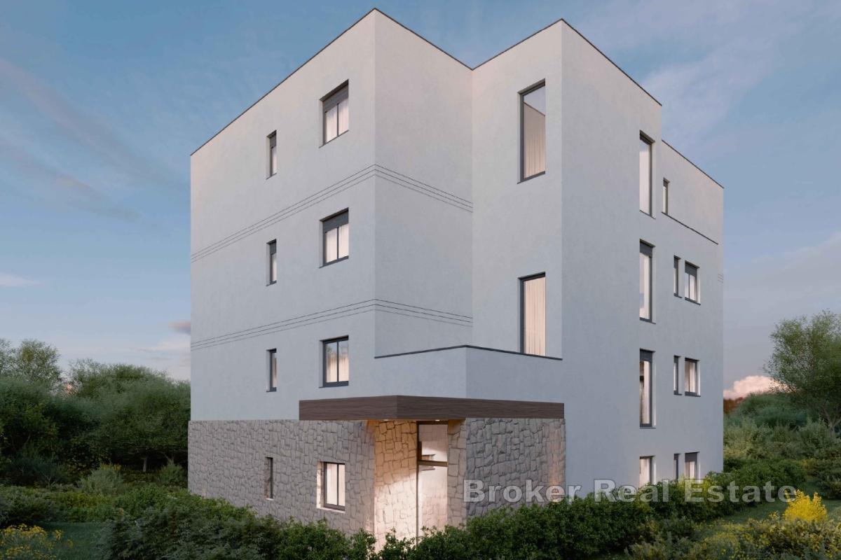 Jedinstveni stan s pogledom na more u novogradnji