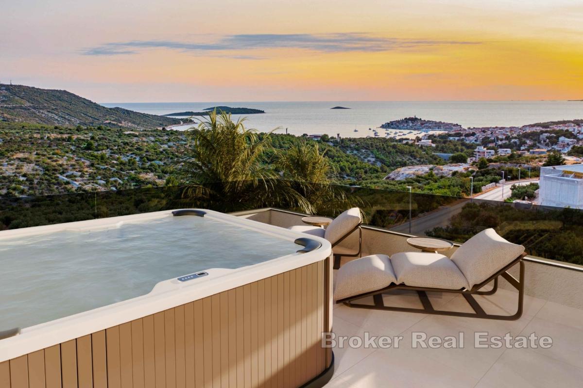 Eksepsjonell toppleilighet med havutsikt i nybygg