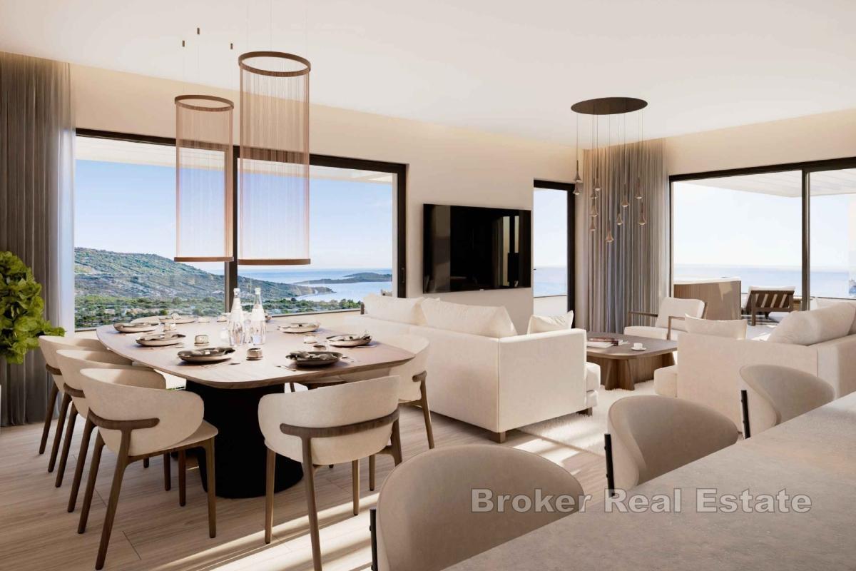 Výjimečný penthouse s výhledem na moře v nové budově