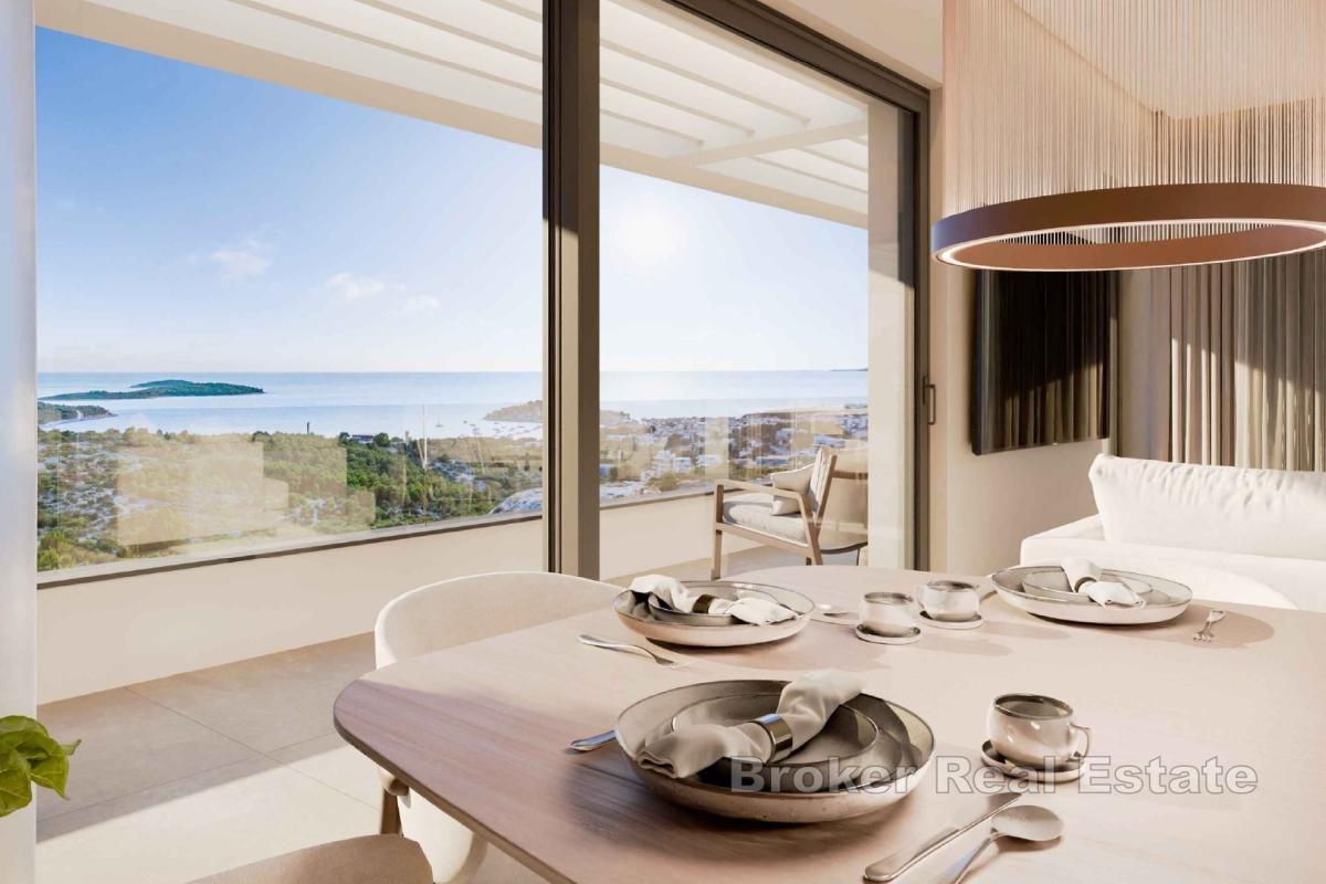 Eksepsjonell toppleilighet med havutsikt i nybygg