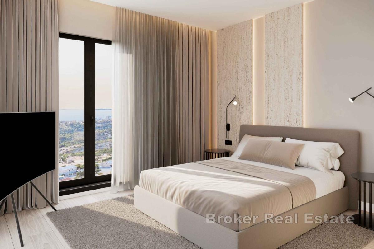 Eksepsjonell toppleilighet med havutsikt i nybygg