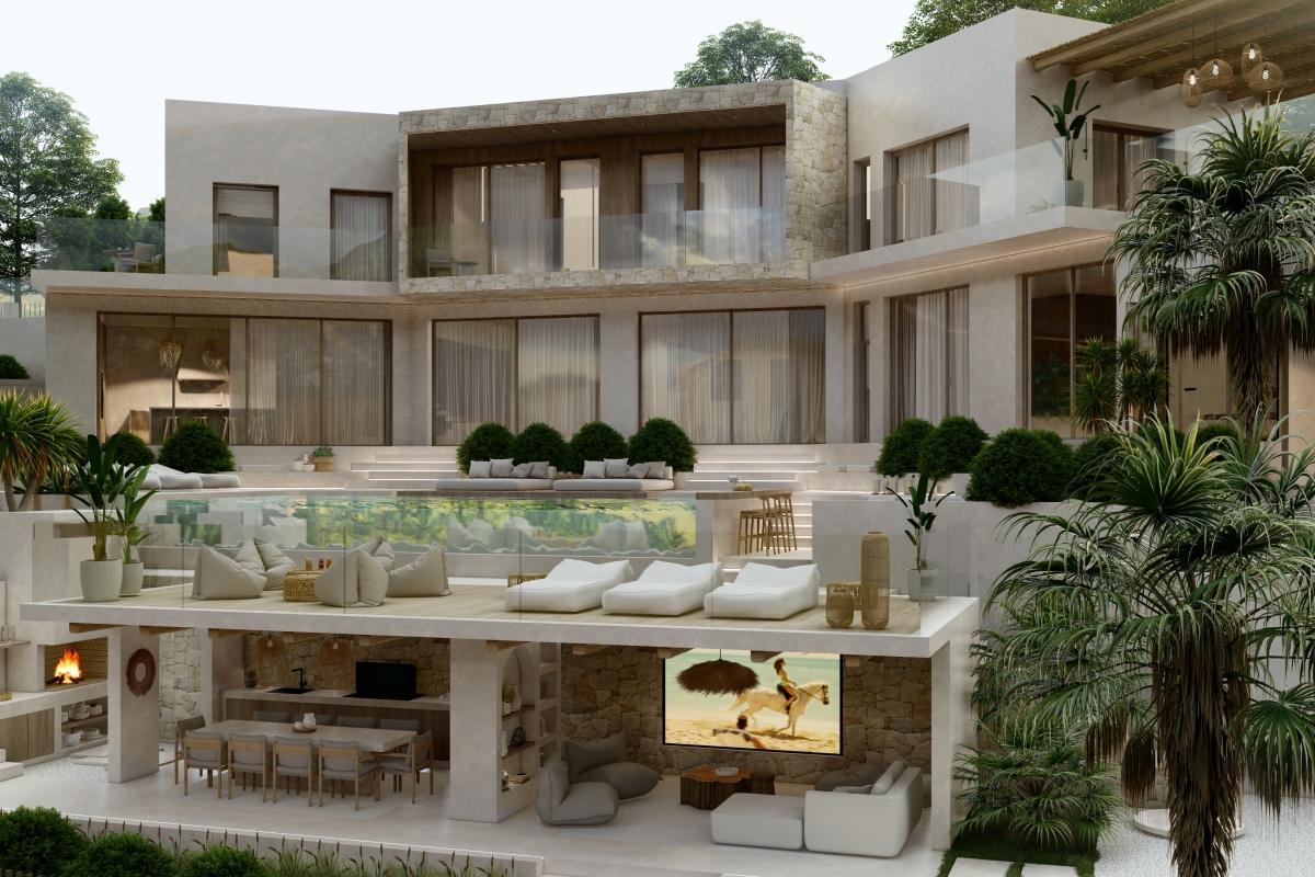 En ekstraordinær luksusvilla i umiddelbar nærhet av havet