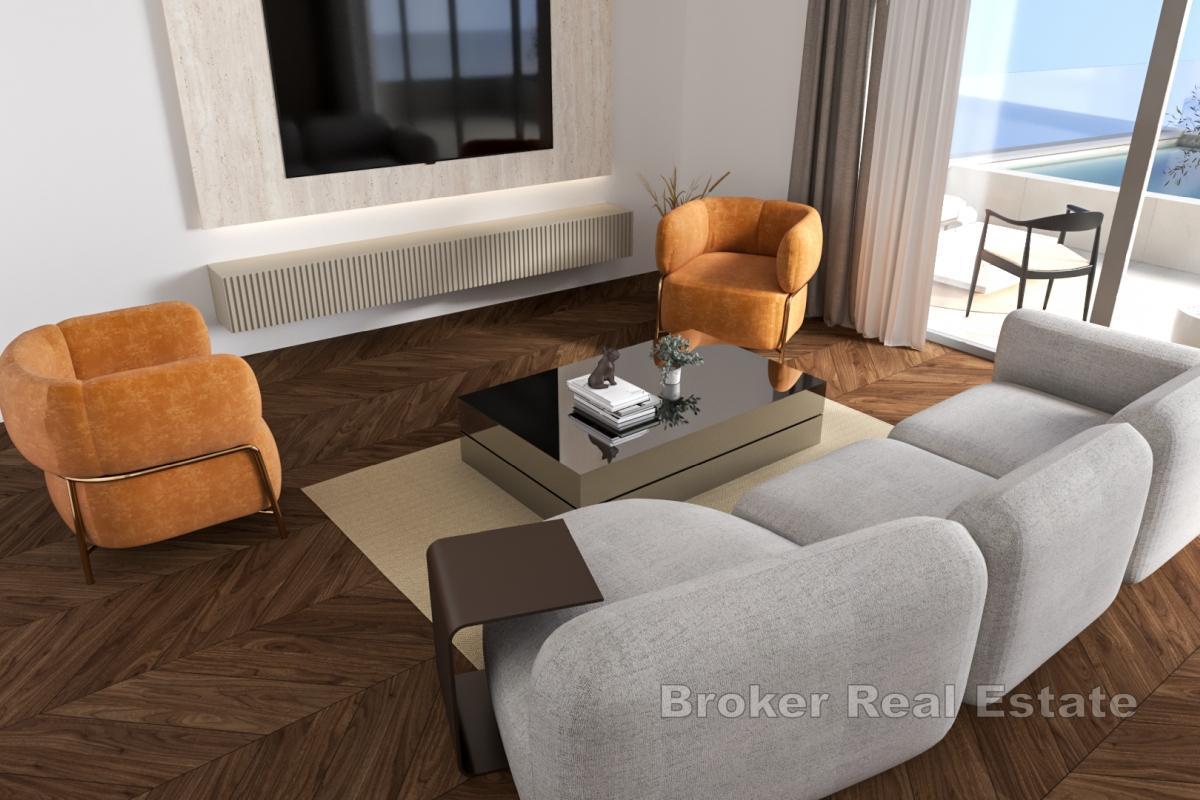 Romslig leilighet i en ny bygning