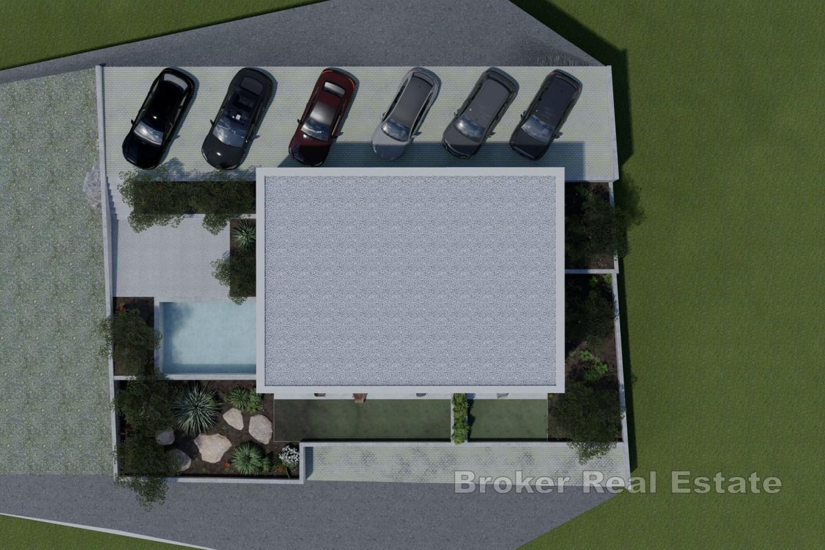 Nowoczesny trzypiętrowy apartament z widokiem na morze