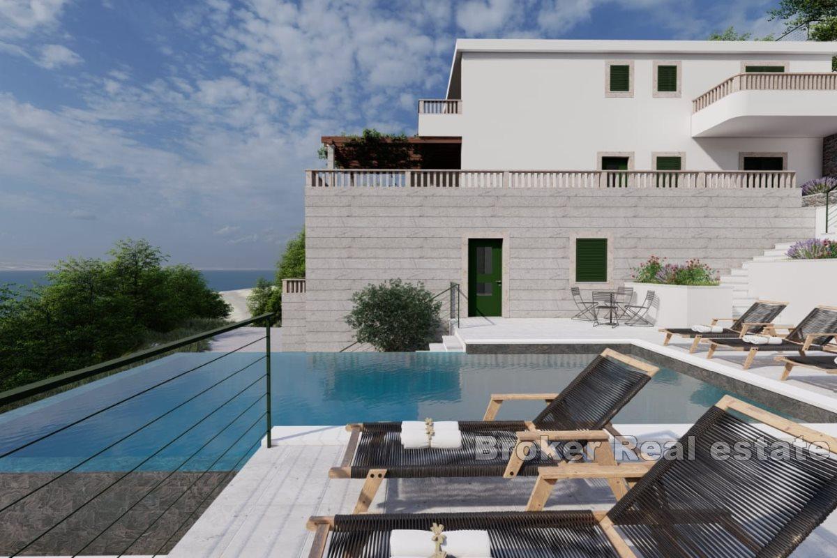 Moderní vila v první řadě k moři