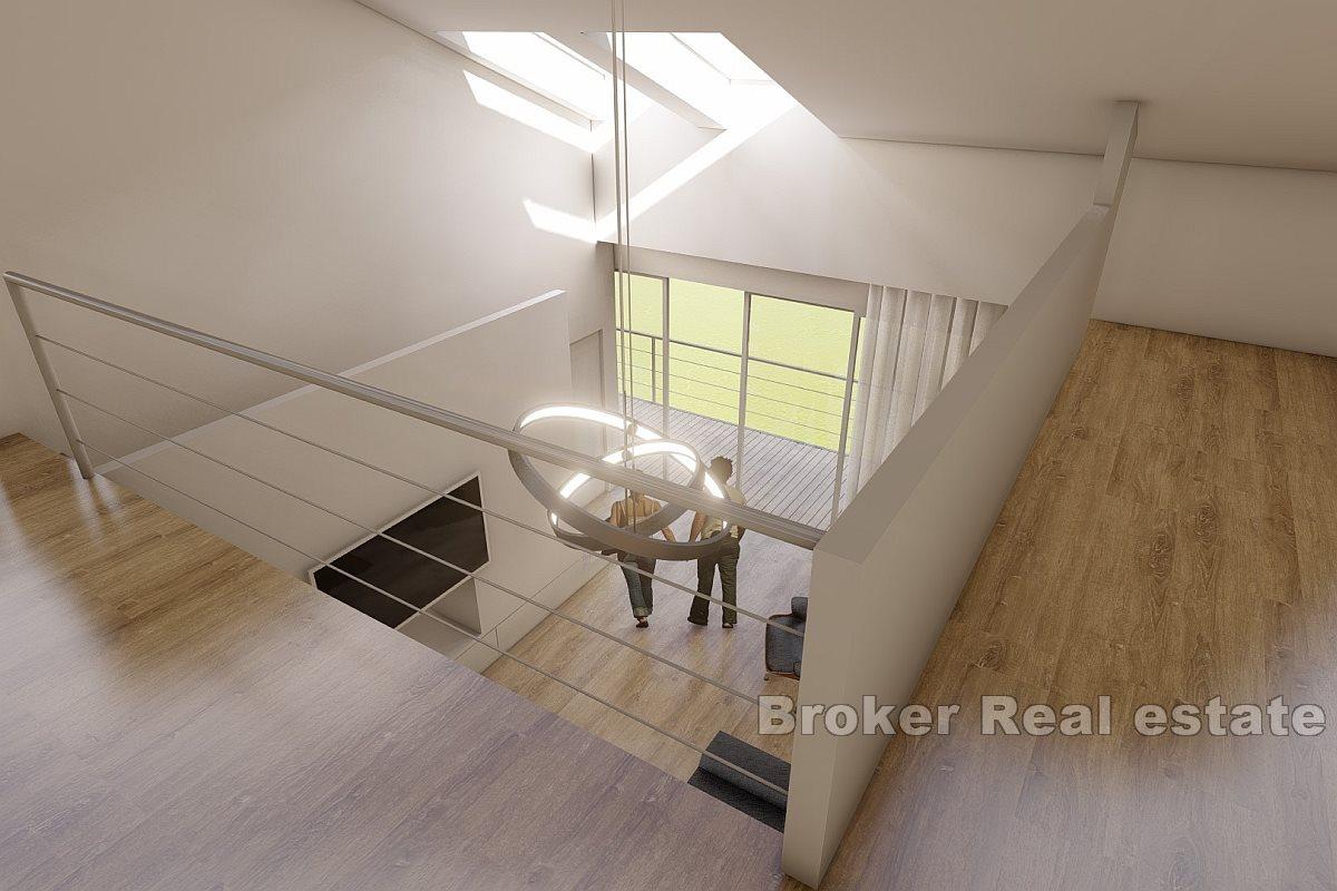 Přímořský dům ve fázi shellu