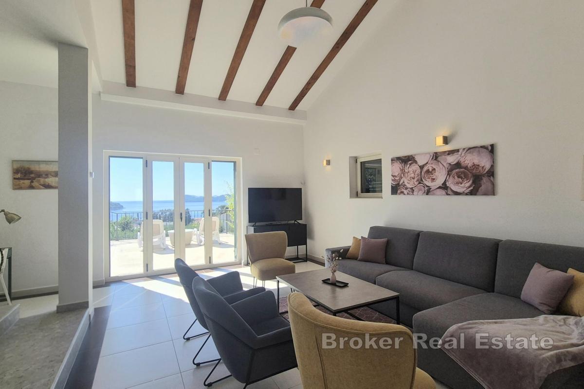 Villa avec vue imprenable sur la mer et prestations haut de gamme