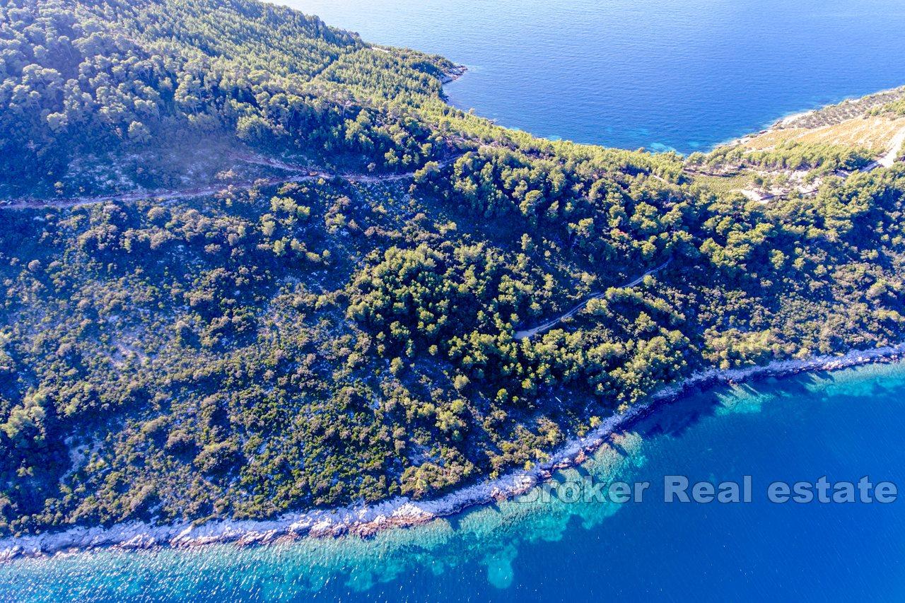 Peljesac, budowanie ziemi nad morzem