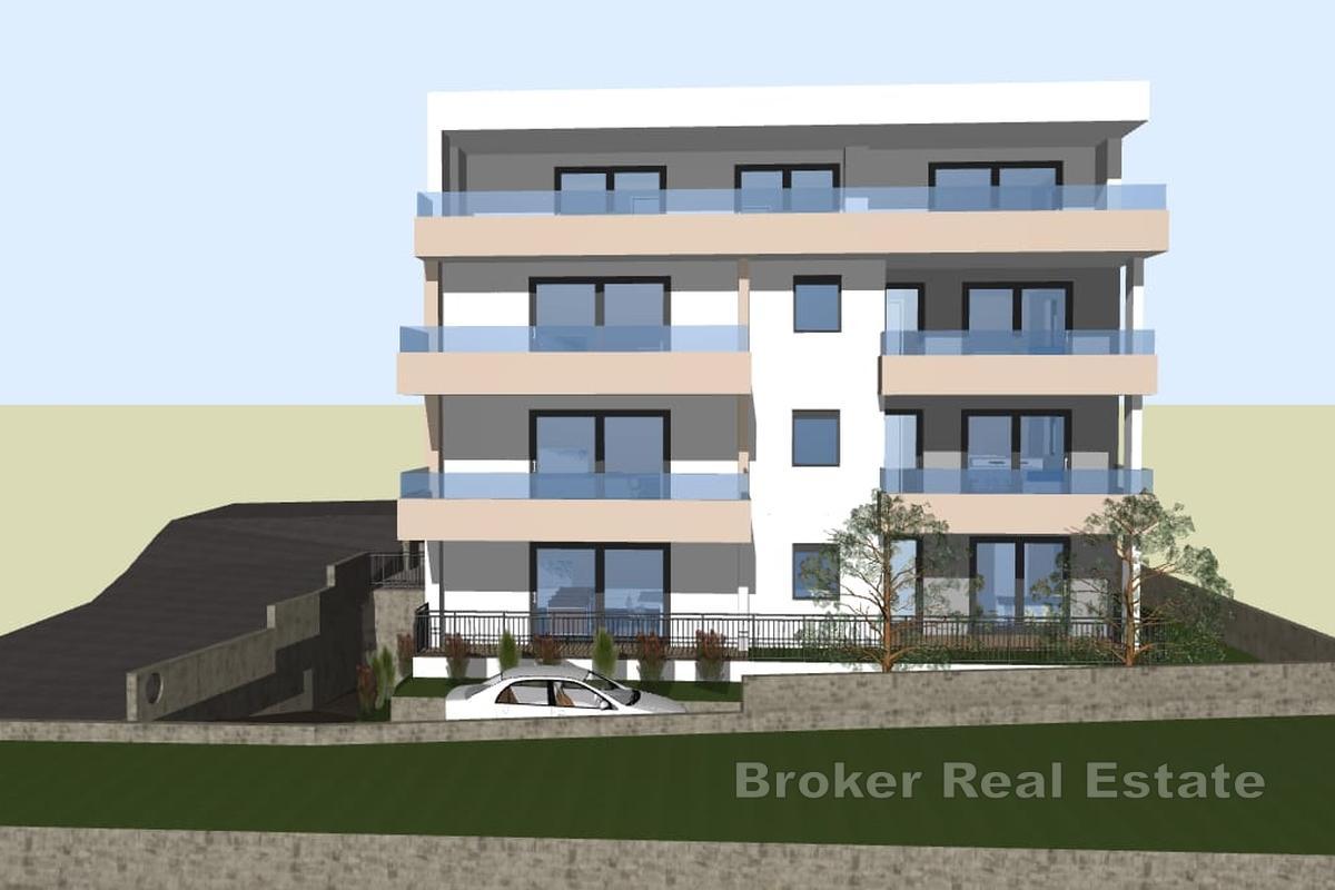 Appartement de trois chambres avec jardin privatif dans un immeuble neuf