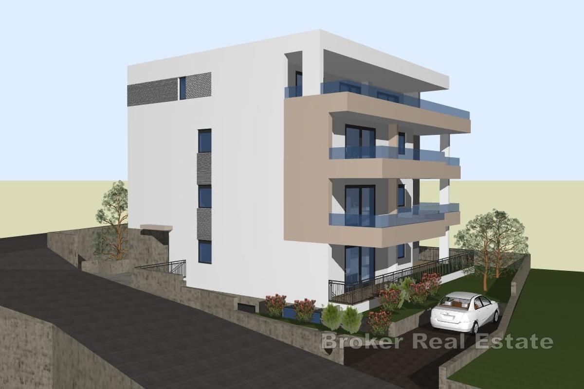 Appartement de trois chambres avec jardin privatif dans un immeuble neuf